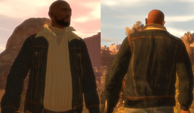 Джинсовая куртка Тревора из GTA V 